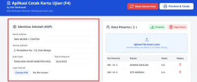 Identitas Sekolah