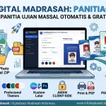 Cetak Kartu Panitia Ujian Massal Otomatis dengan PanitiaCard Pro