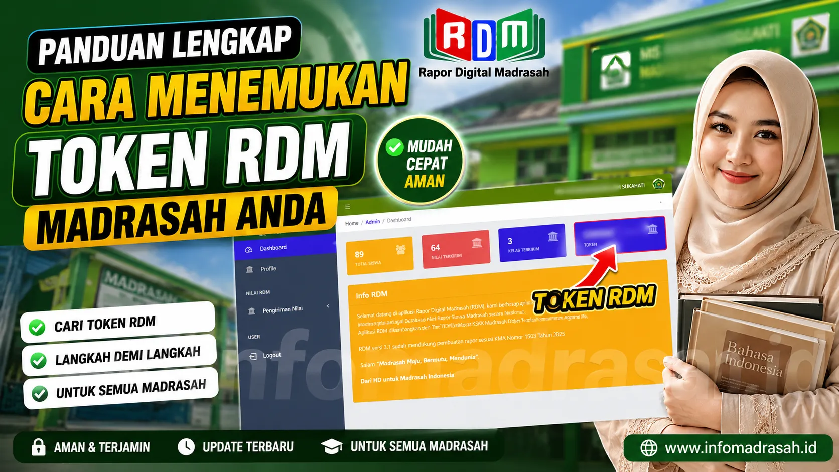 Panduan Lengkap Cara Menemukan Token RDM Madrasah Anda